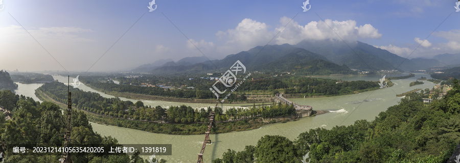 都江堰全景