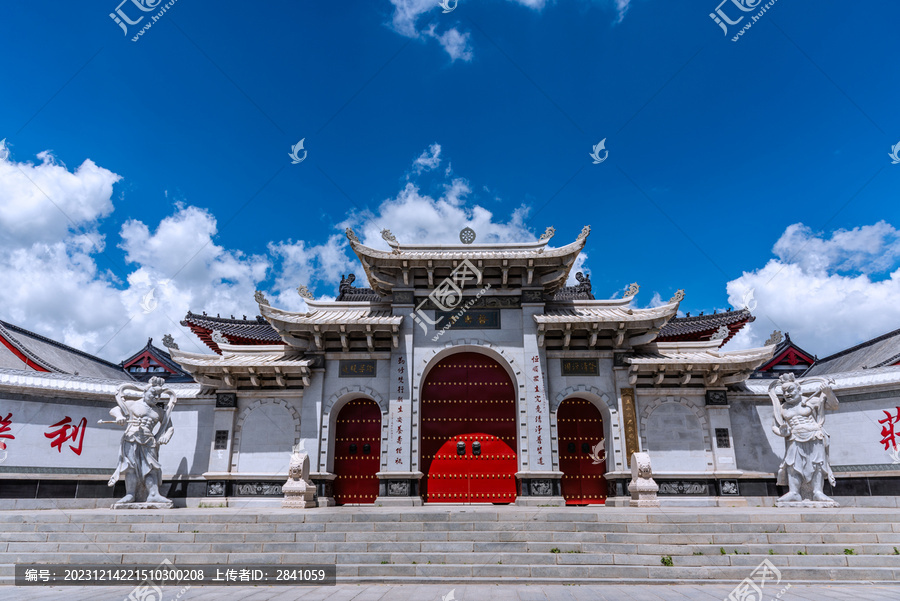 中国山西忻州五台山普寿寺