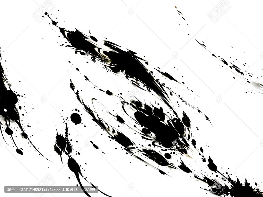 水彩顏料彩色水墨