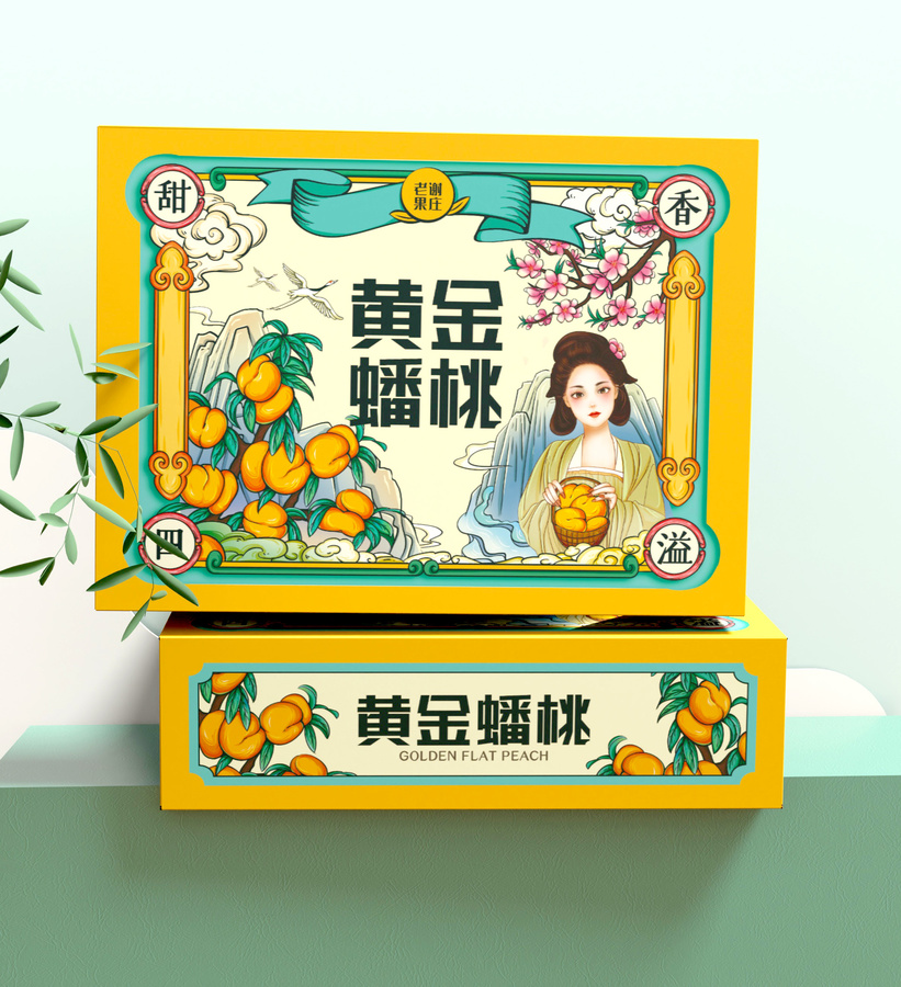 蟠桃包裝設(shè)計