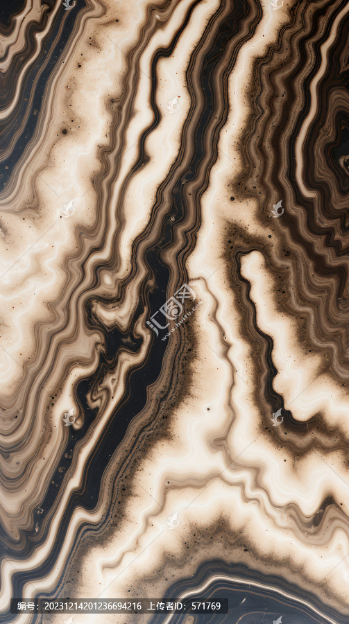 唯美條紋藝術(shù)畫(huà)大理石