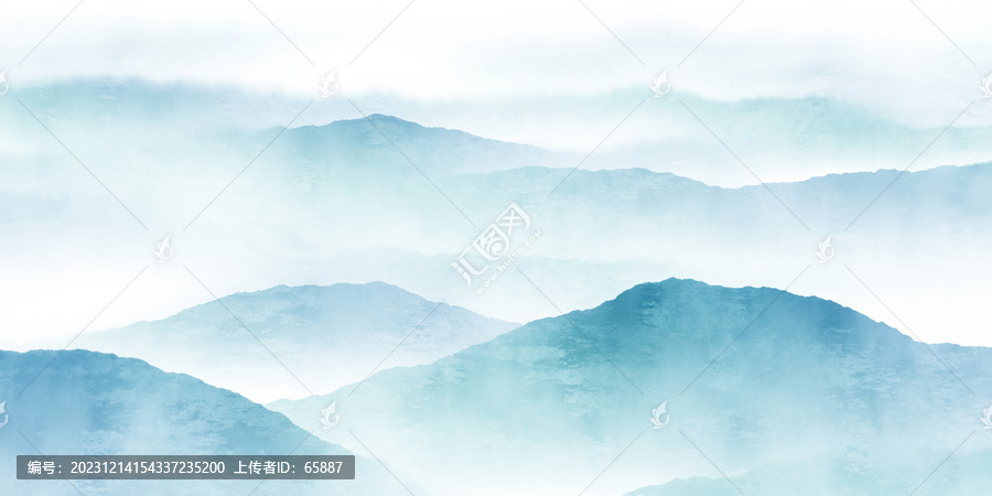 山水背景