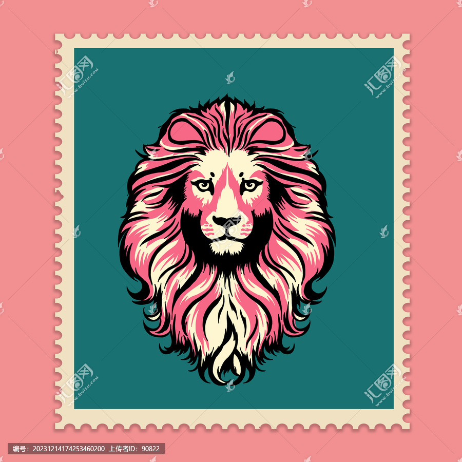 獅子圖案
