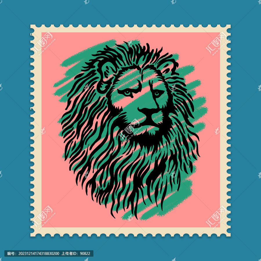 獅子圖案