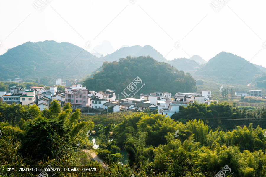 青山绿水山水风景