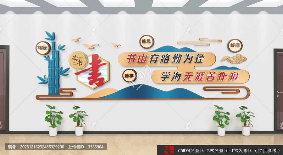 讀書文化墻
