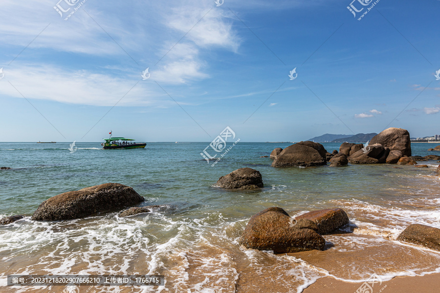 中国海南天涯海角风光