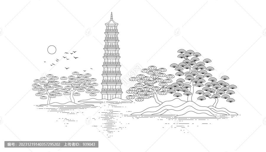 金鰲洲塔