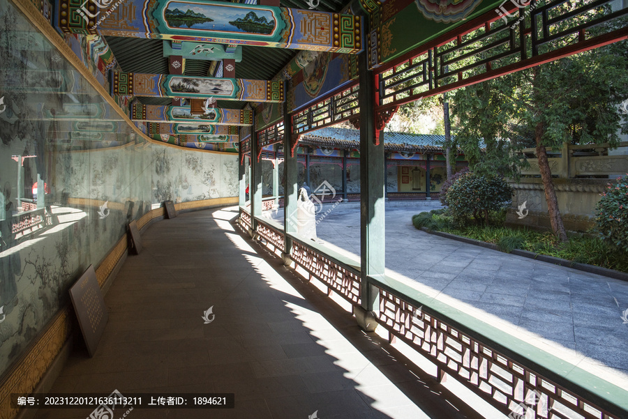 杭州东方文化园长廊