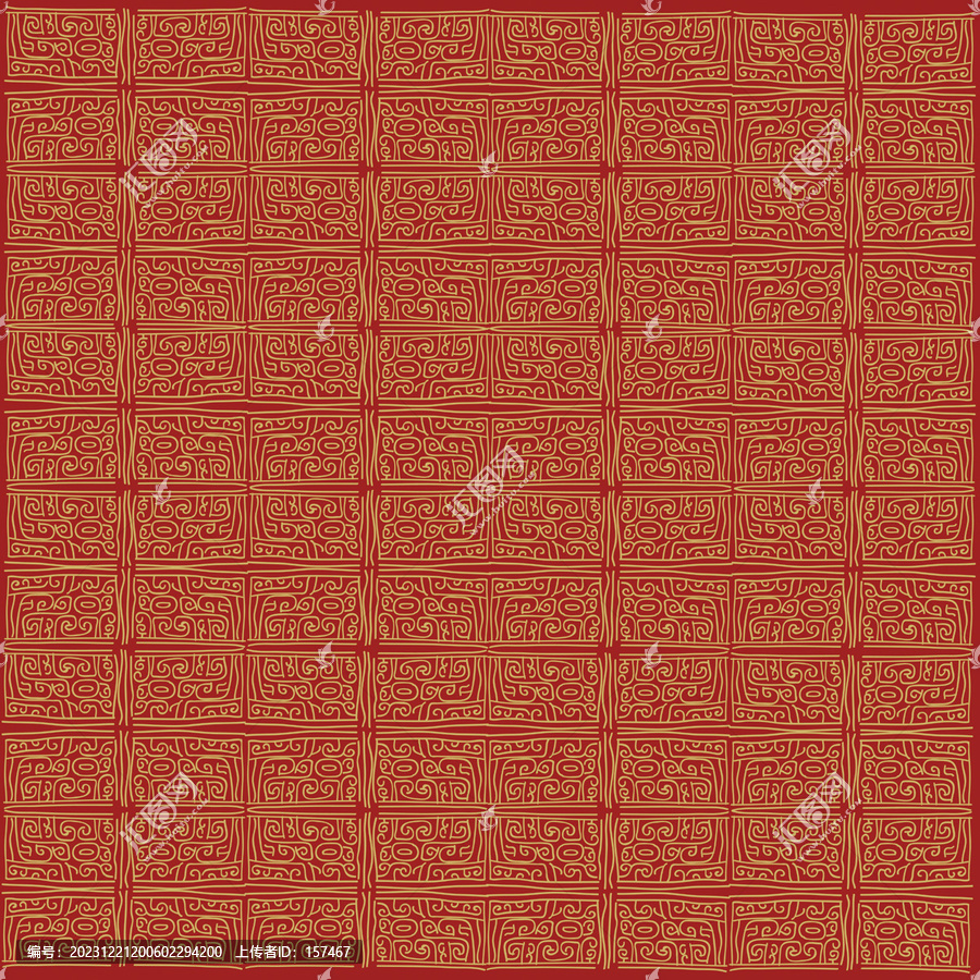 金色青銅圖案花紋背景