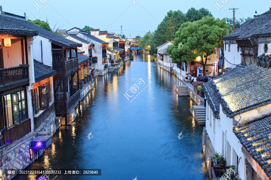 南浔古镇夜景