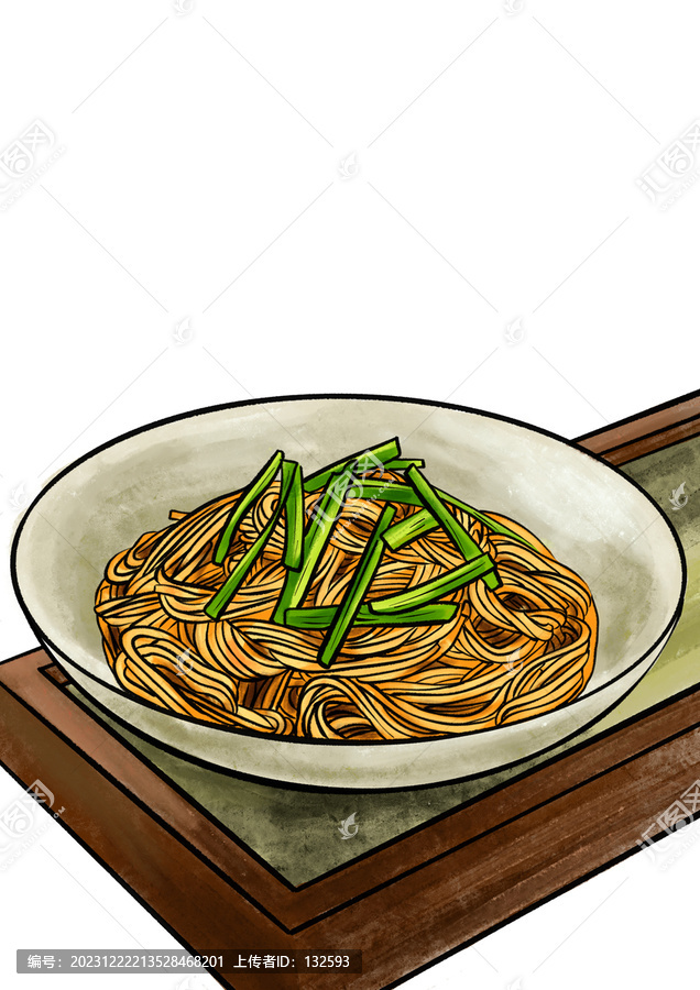 蔥油拌面