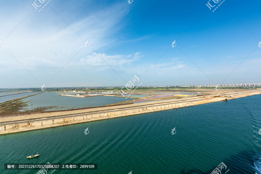 埃及苏伊士运河风景