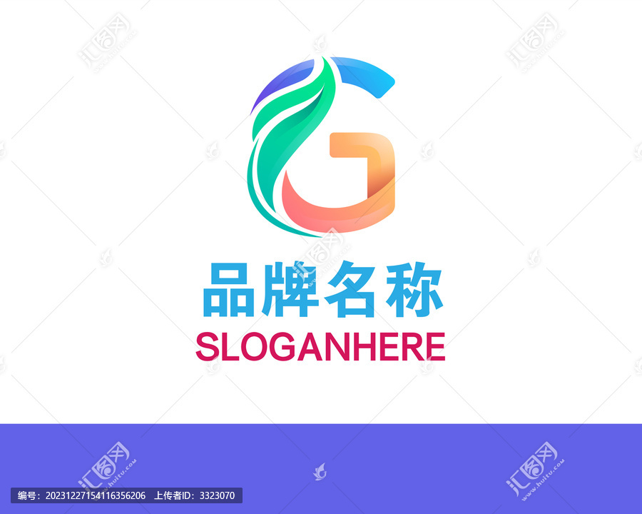 變形字母G標(biāo)志LOGO