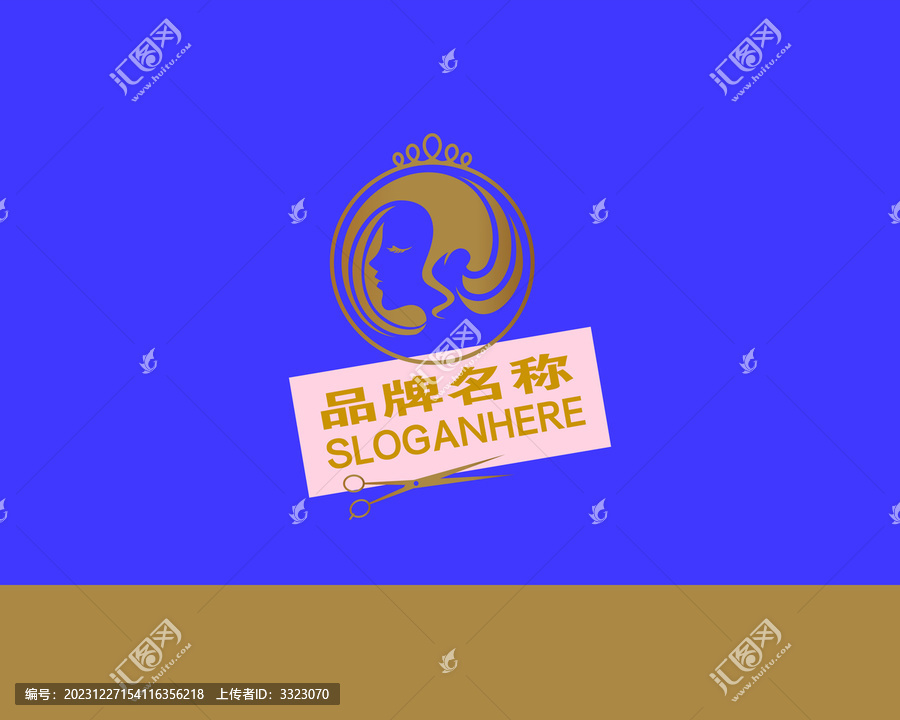 美容美发LOGO标志