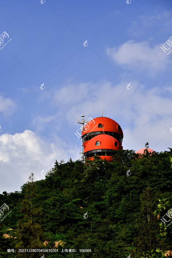 青岛信号山观景楼