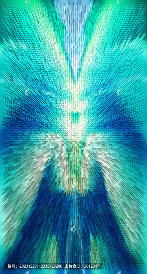 極光裝飾畫