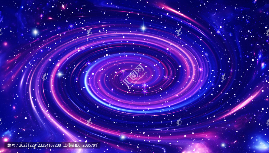 旋渦星空背景圖