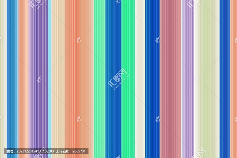 彩色條紋墻紙