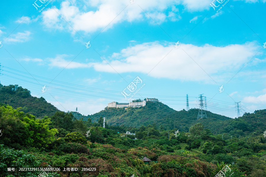 深圳淘金山绿道风景