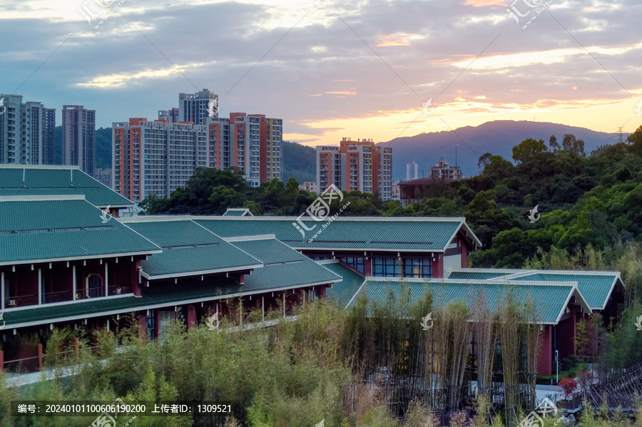 珠海科技学院校园一隅