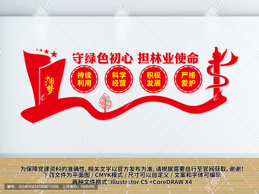 林業(yè)局宣傳文化墻