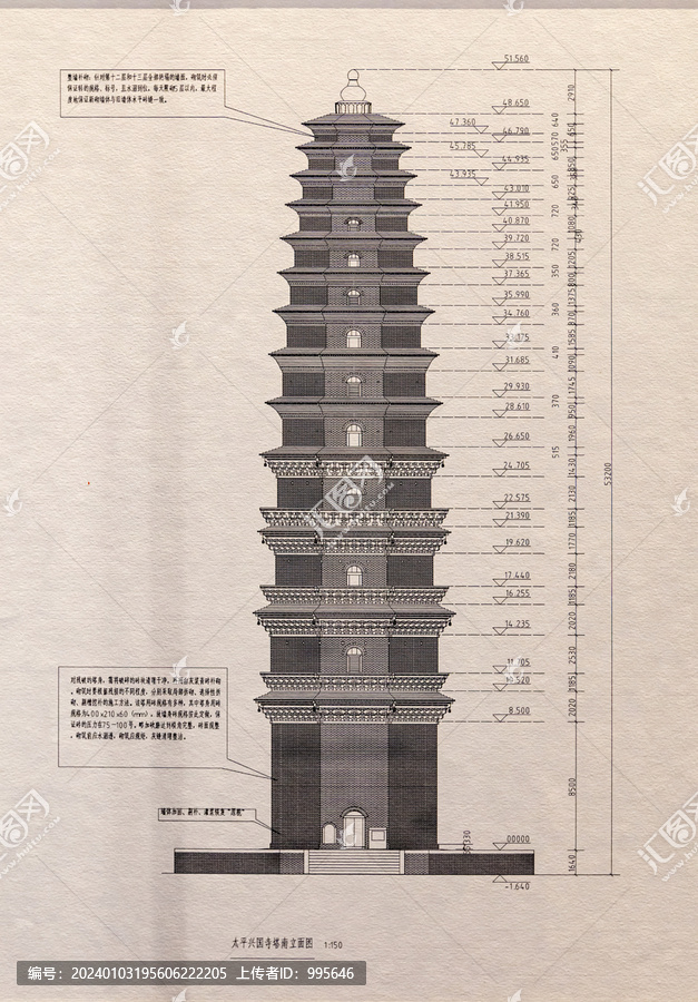 国保手绘线稿