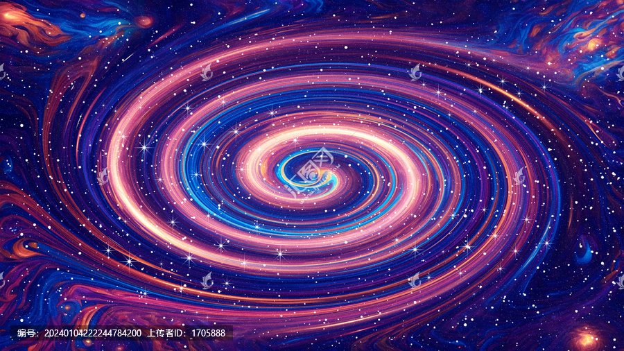 宇宙旋渦星空背景