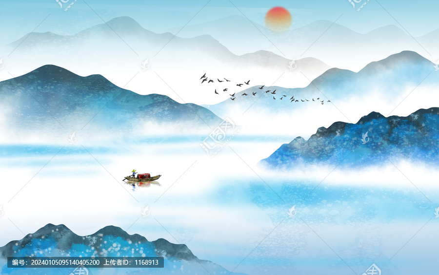 意境山水畫