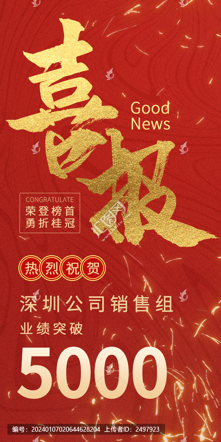 紅色喜報