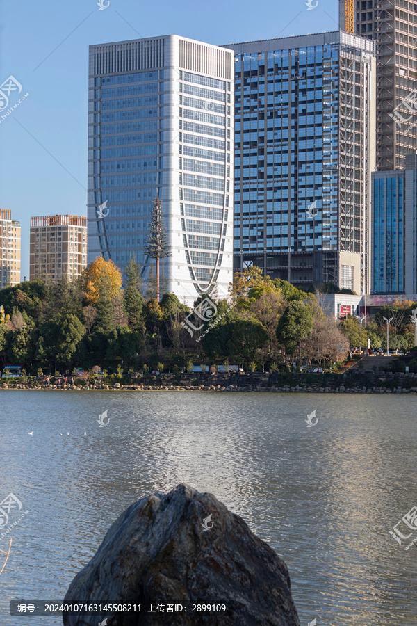 昆明呈贡区都市风景