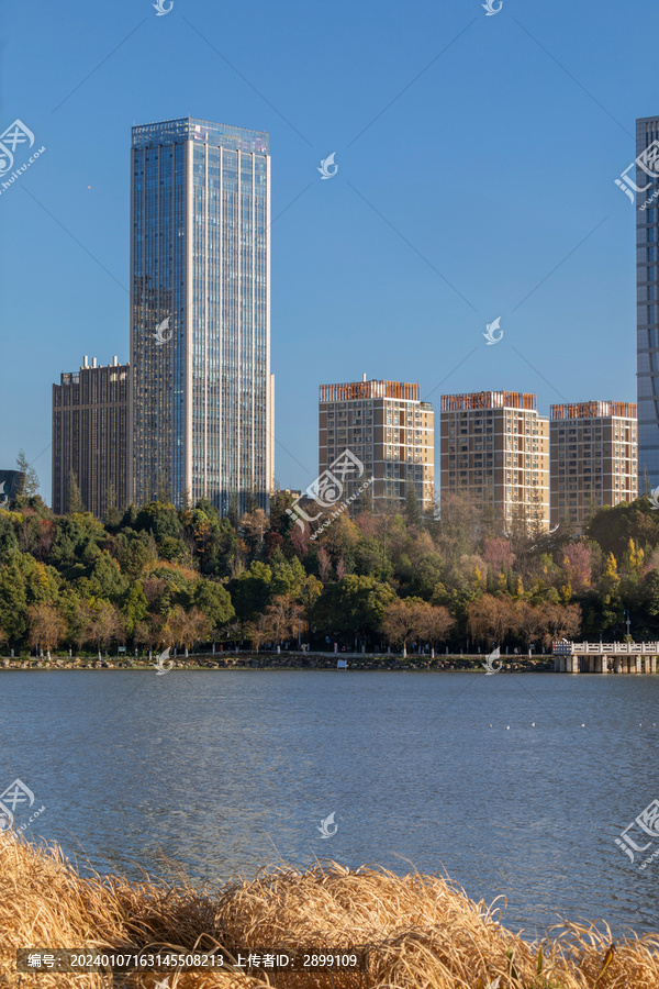 昆明呈贡区都市风景