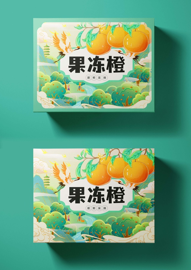 橙子包裝設(shè)計