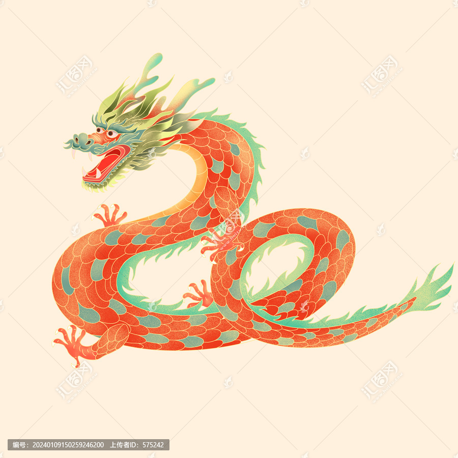 手繪龍