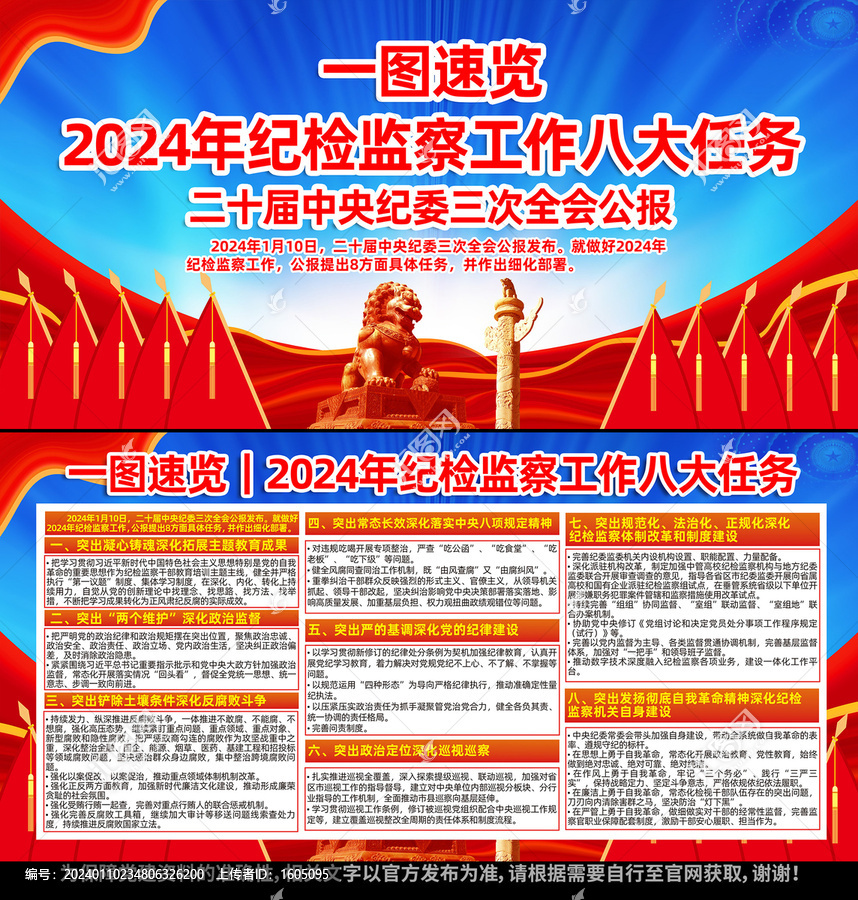 二十屆中央紀(jì)委三次全會(huì)公報(bào)