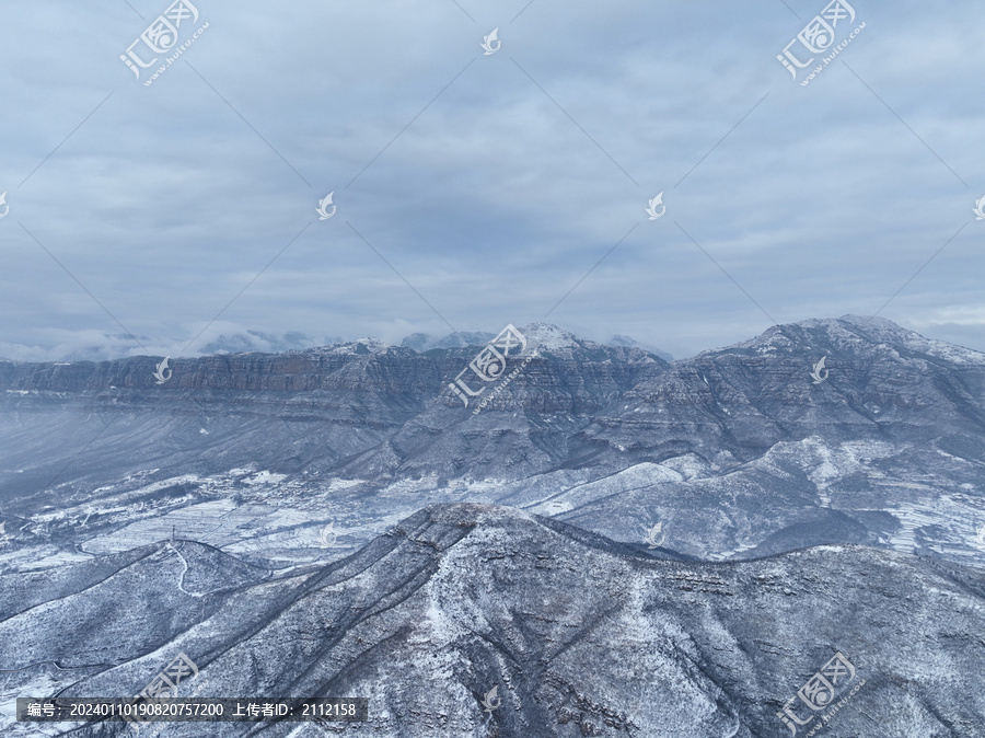 太行山雪景