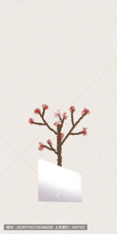 梅花壁紙