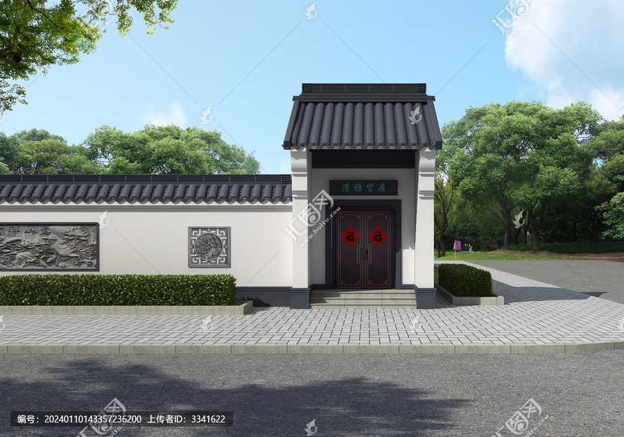古建門樓