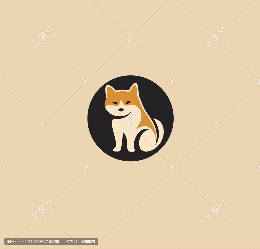 柴犬logo