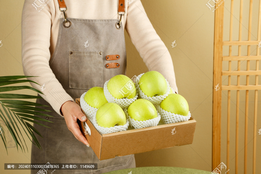 礼盒装的瑞雪苹果