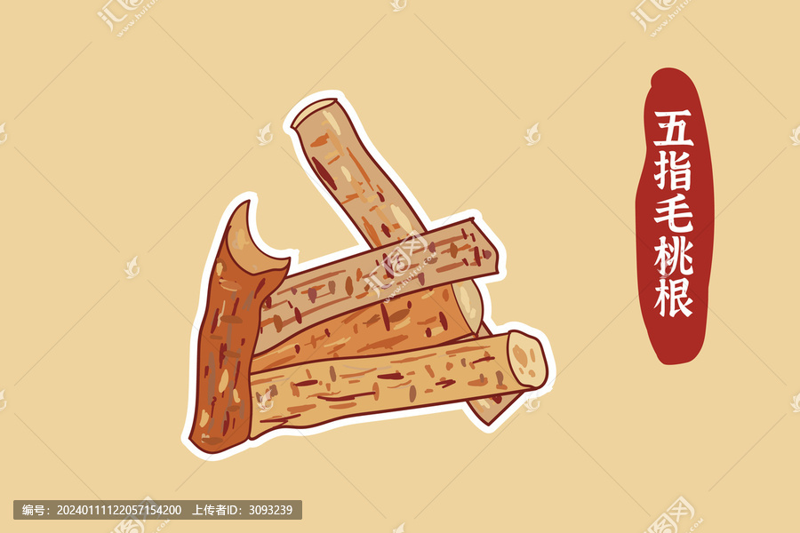 五指毛桃根
