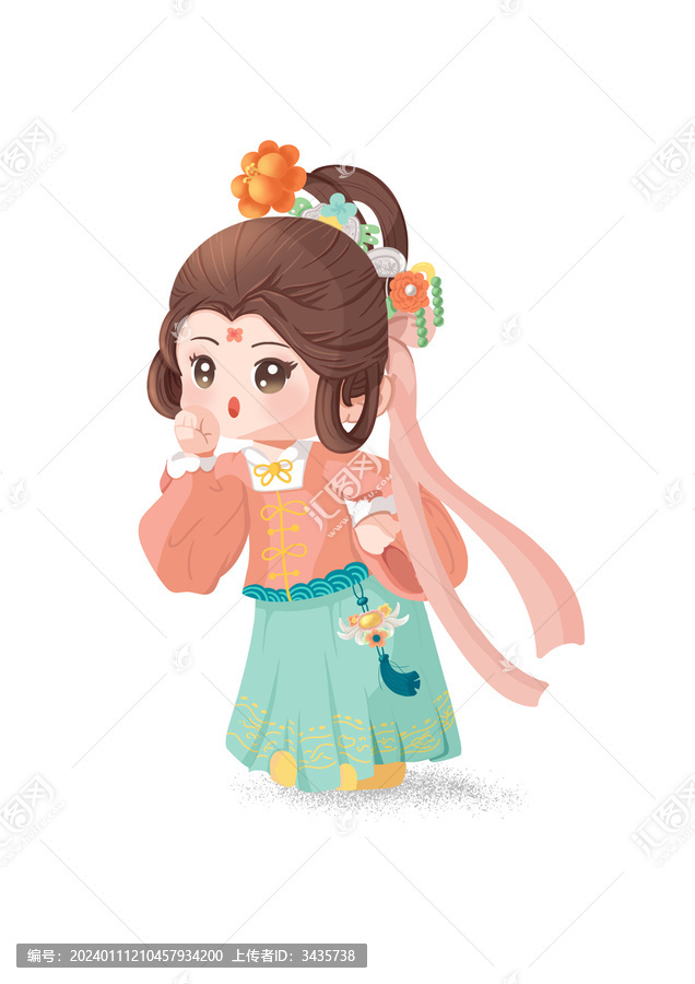 古風(fēng)Q版女孩