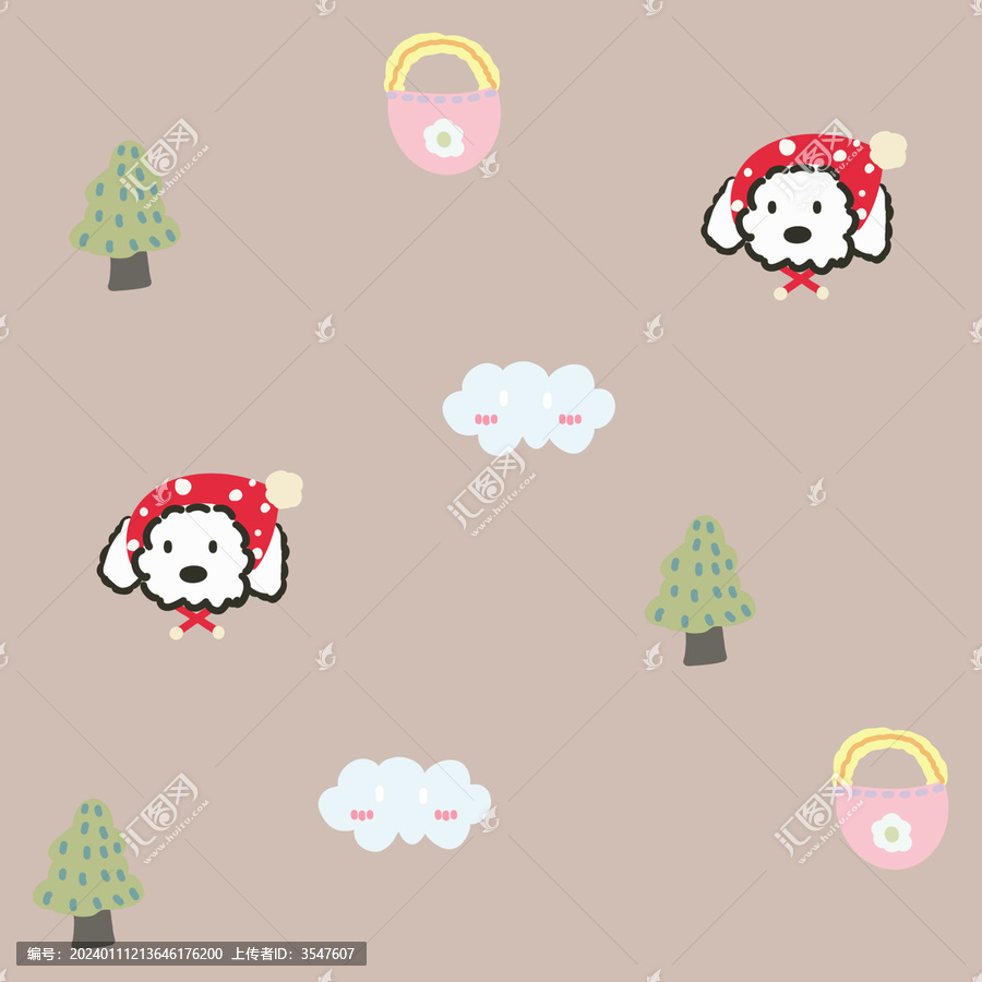 頭巾小狗兒