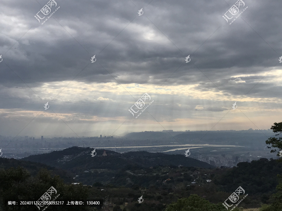 台湾阿里山山景