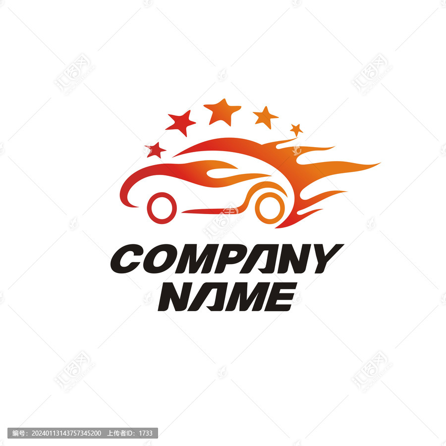 汽車修理廠車友會LOGO標志