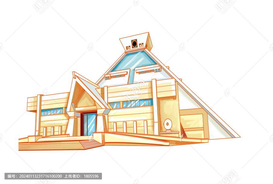 河南省博物館插畫