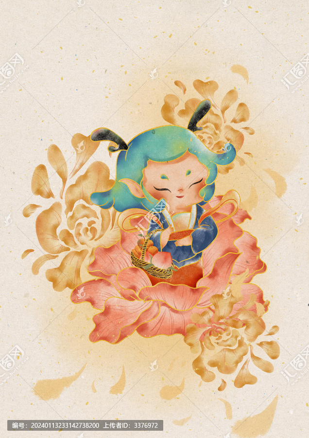古風富貴龍華