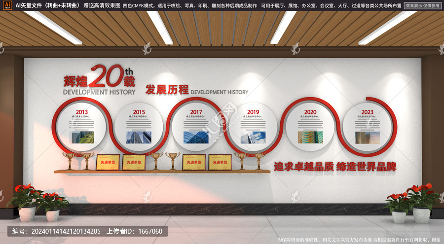 企業(yè)發(fā)展歷程文化墻