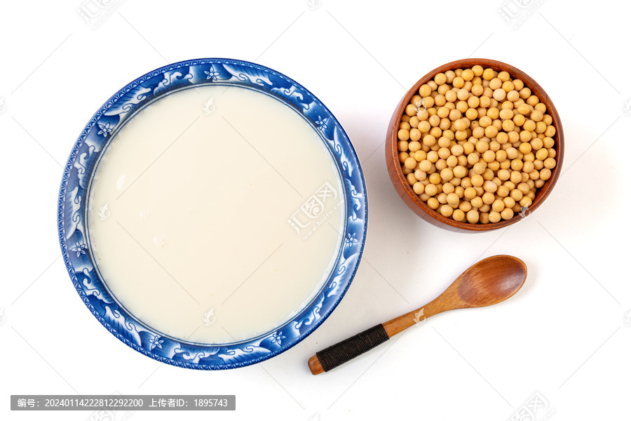 大豆和一碗豆浆
