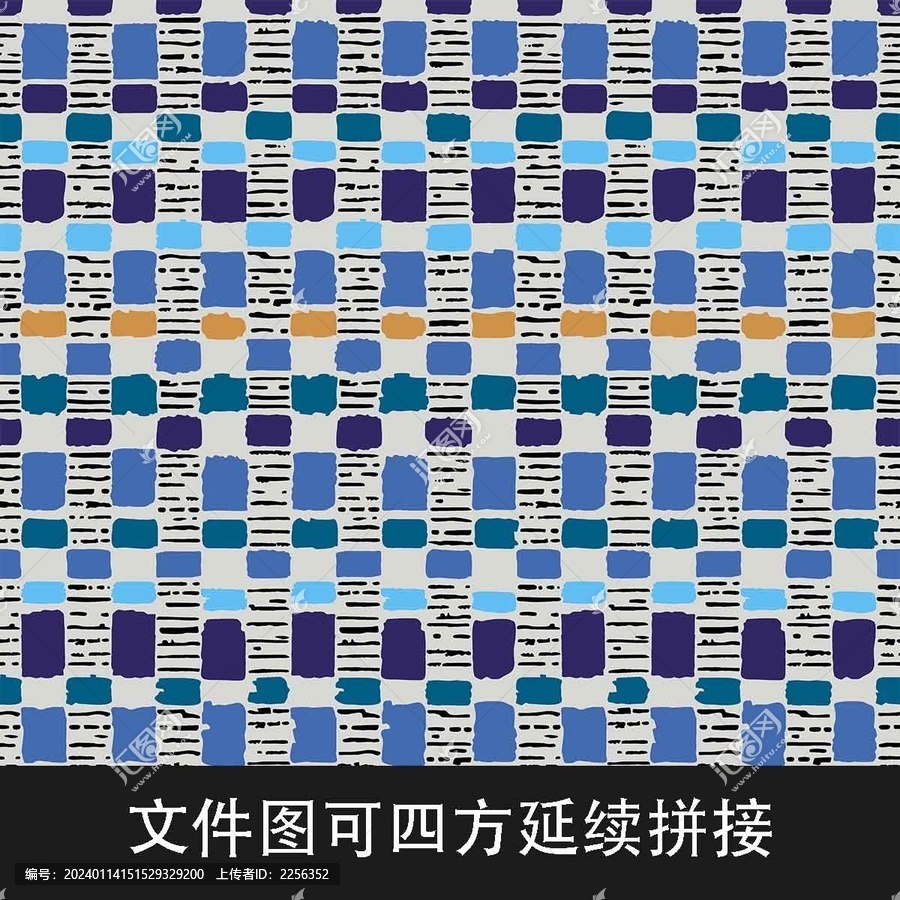 橫條幾何布紋線